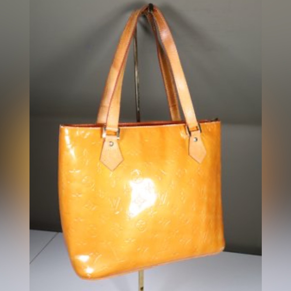 *BOGO FREE* VINTAGE Louis Vuitton Vernis Yellow Monogram Tote - MAKE ME AN OFFER